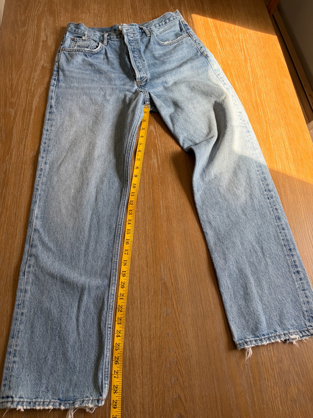 Agolde 90's Pinch Jeans size 30 - Picture 6 of 6